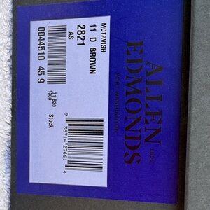 Allen Edmonds McTavish Brown Leather Shoes